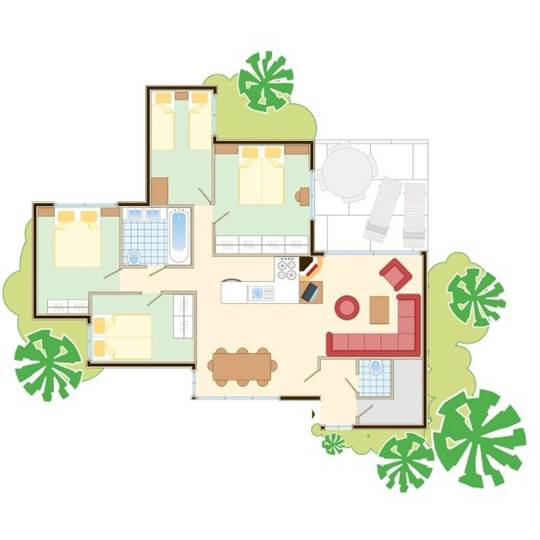 Cottage Comfort CH261 at Les Hauts de Bruyères